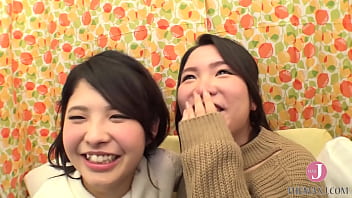 Haruna, a female director, shares her first lesbian experience with her best friend in a steamy video